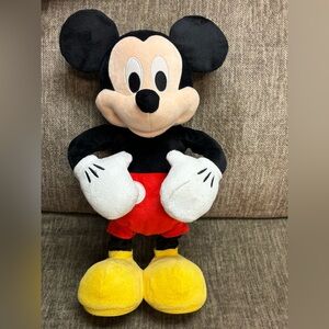 Disney Mickey Mouse Plush - Black, Red, Yellow, Sings and Dances